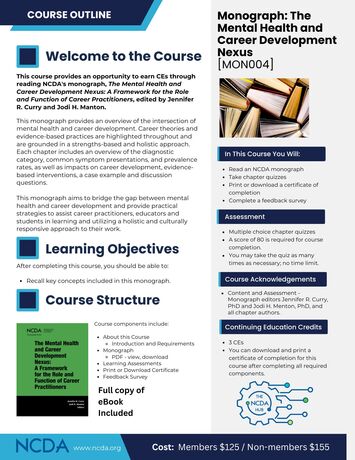 Thencdahub Courseoutline Monograph Mentalhealth 1 